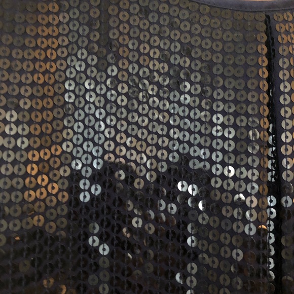 BCBG navy blue sequins party dress - Picture 3 of 3